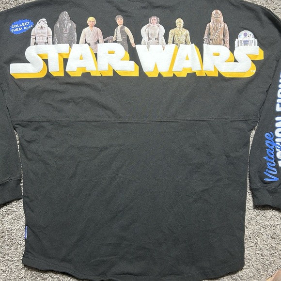 Disney Parks Star Wars Vintage Action Figures Spirit Jersey Adult Medium - Picture 3 of 10